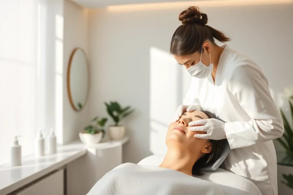 Experience rejuvenating Faltenbehandlung Zürich in a peaceful beauty clinic environment.