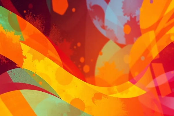 Create stunning custom graphic design art with vibrant colors and unique textures.