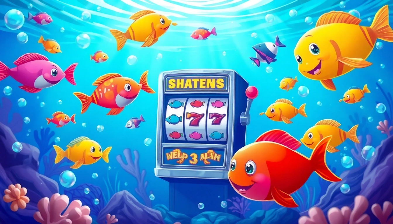 Experience the thrill of slot tembak ikan online with vibrant underwater visuals and exciting gameplay.