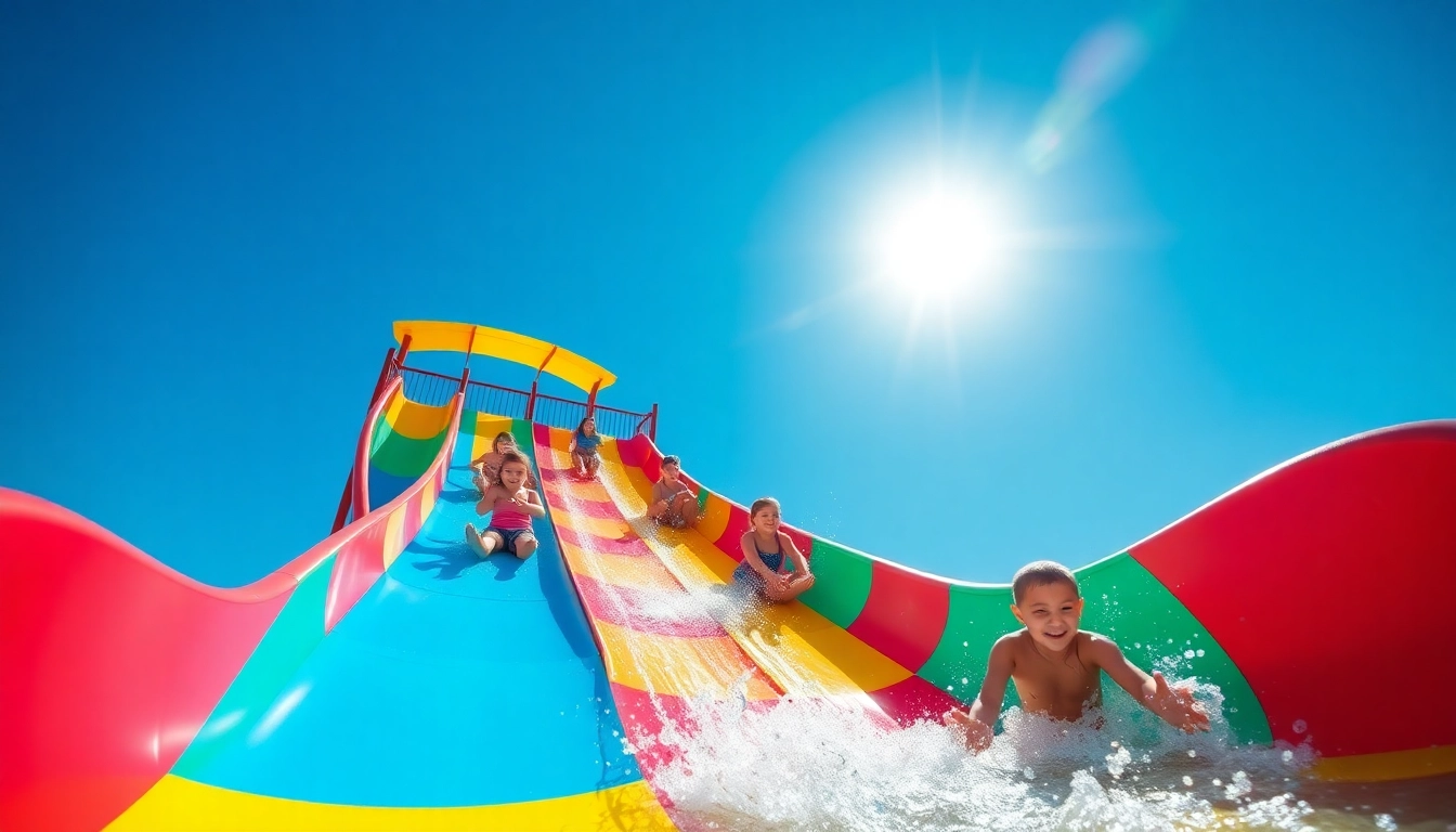 Experience thrilling adventures with our colorful Waterslide Rentals at summer parties and events.