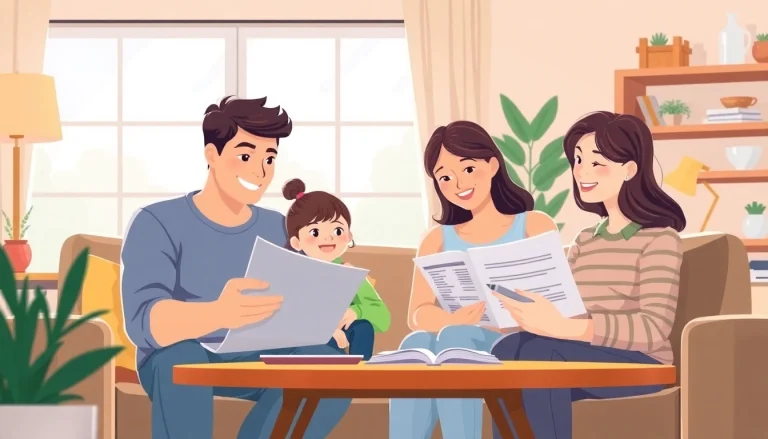 Understand Short Term Health Insurance Explained through a family discussing health coverage options.