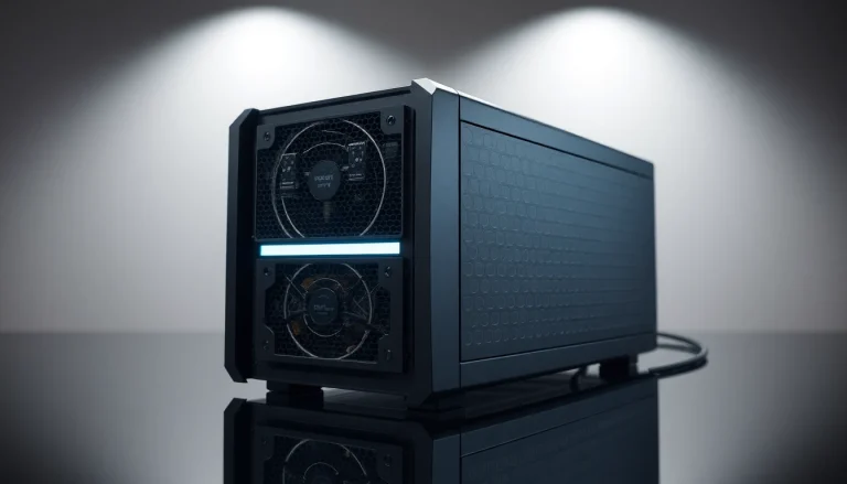 Power Supply Manufacturer showcasing a sleek and modern power supply unit and its intricate design.