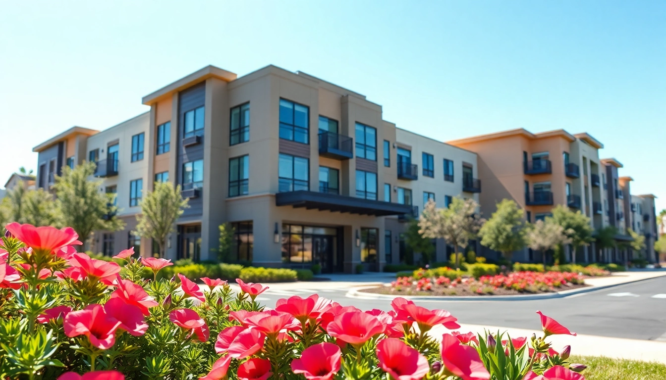 Browse apartments for rent in Glendale AZ showcasing modern architecture and lush surroundings.