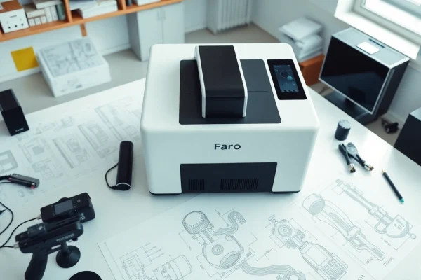 Capture precise measurements with the Brand New Faro Focus S150 Laser Scanner For Sale, featuring high-resolution capabilities and sleek design.