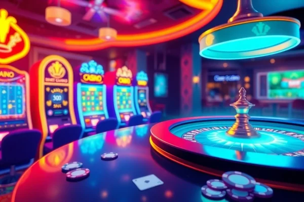 Experience the thrill of an online casino zonder cruks with vibrant gaming visuals and dynamic play.
