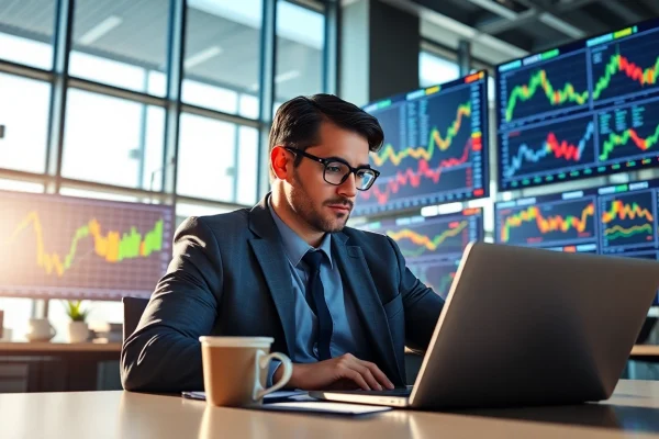 Uncovering Profitable Coinbase Altcoin Gems for Investment Success Discovering coinbase altcoin gems with a cryptocurrency analyst in a modern office.