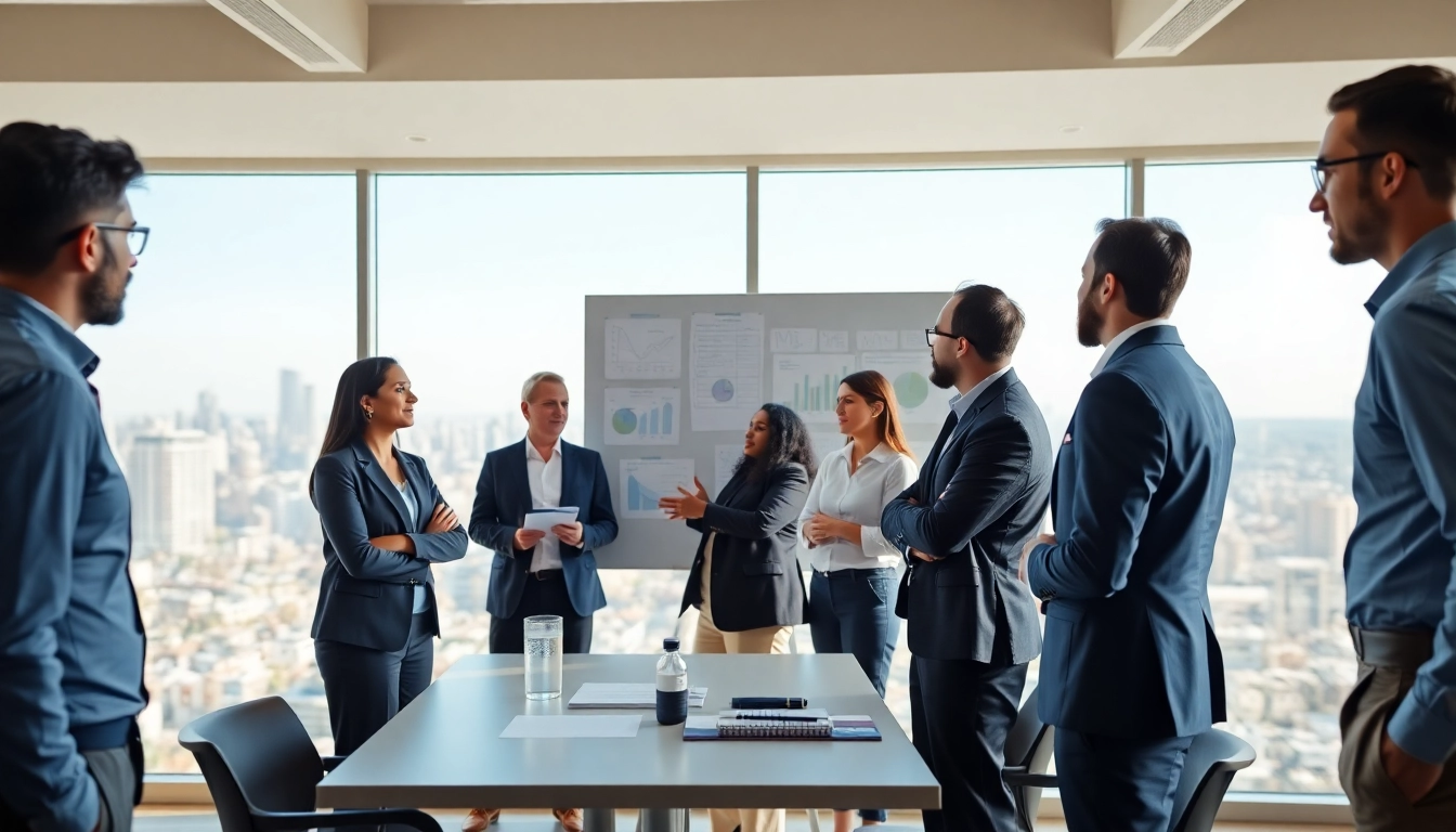 Learn how to buy MBA degree through a dynamic business meeting in a modern office setting.