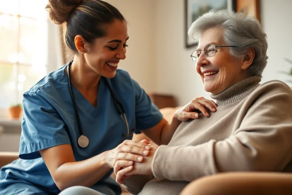 Comprehensive Guide to Austin Senior Home Care: Ensuring Comfort and Safety for Seniors Supportive caregiver engaged in austin senior home care with elderly woman at home.