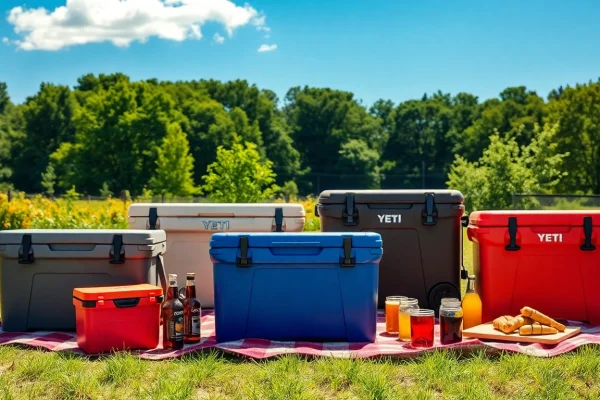 View innovative Yeti Roadie 24 alternatives during a sunny outdoor picnic.