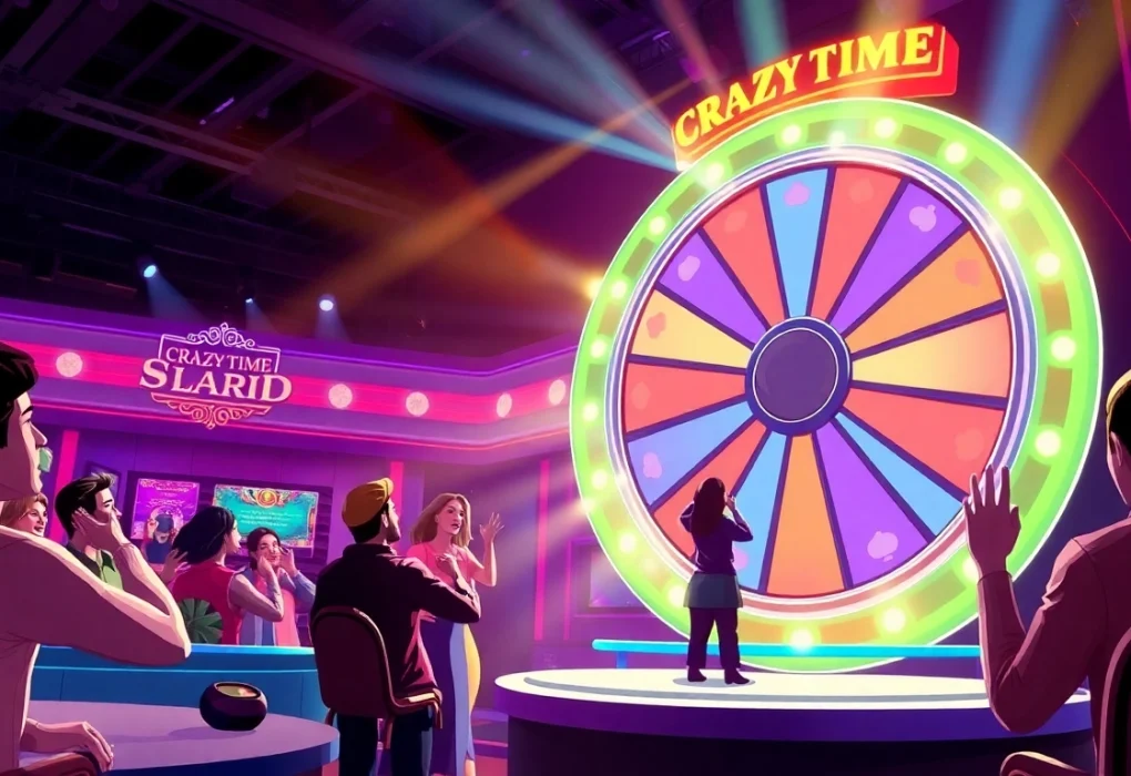 Experience the excitement of rtp crazy time with a vibrant casino atmosphere and engaging gameplay.
