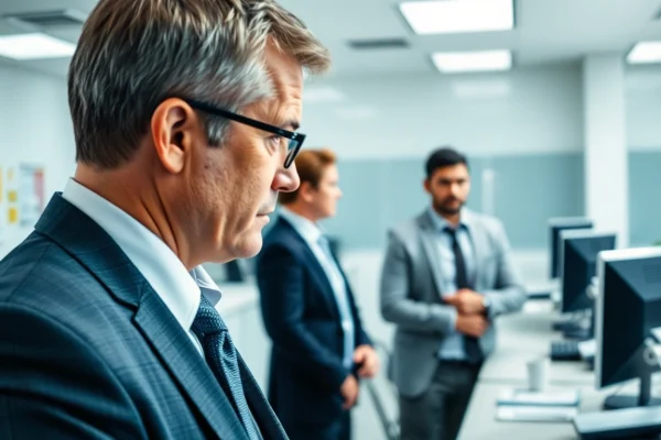 Detect drug impaired employees by identifying signs of disorientation in a workplace setting.