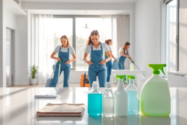 Revitalized space showcasing Bond cleaning Logan services with professional equipment and bright lighting.