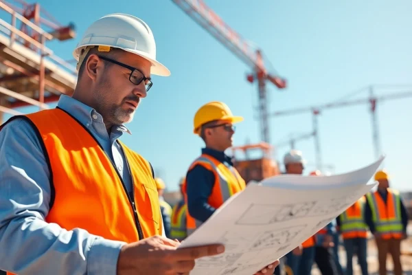 Evaluate nvq level 6 construction site management questions and answers pdf during a dynamic construction site meeting.