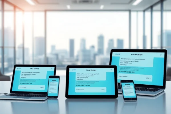 Check virtual phone numbers with smsvpa for receiving SMS online in a modern setting.