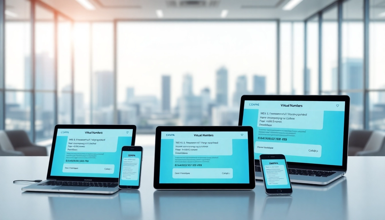 Check virtual phone numbers with smsvpa for receiving SMS online in a modern setting.
