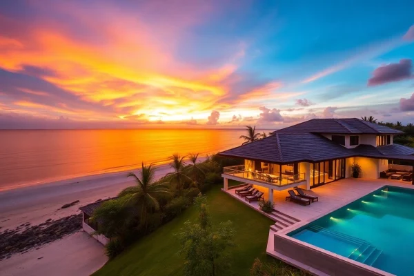Experience premium living with a Phuket real estate agent showcasing exclusive luxury villas.