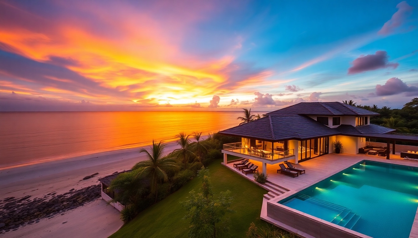 Experience premium living with a Phuket real estate agent showcasing exclusive luxury villas.