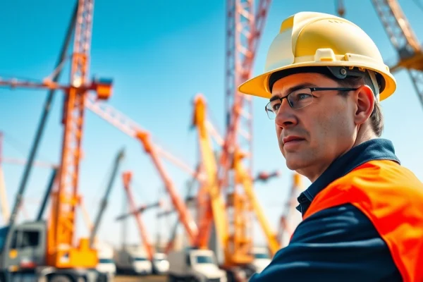 Essential NVQ Level 4 Crane Supervisor Answers for Successful Assessment Preparation Gain insight into NVQ Level 4 Crane supervisor answers with a crane supervisor in action.