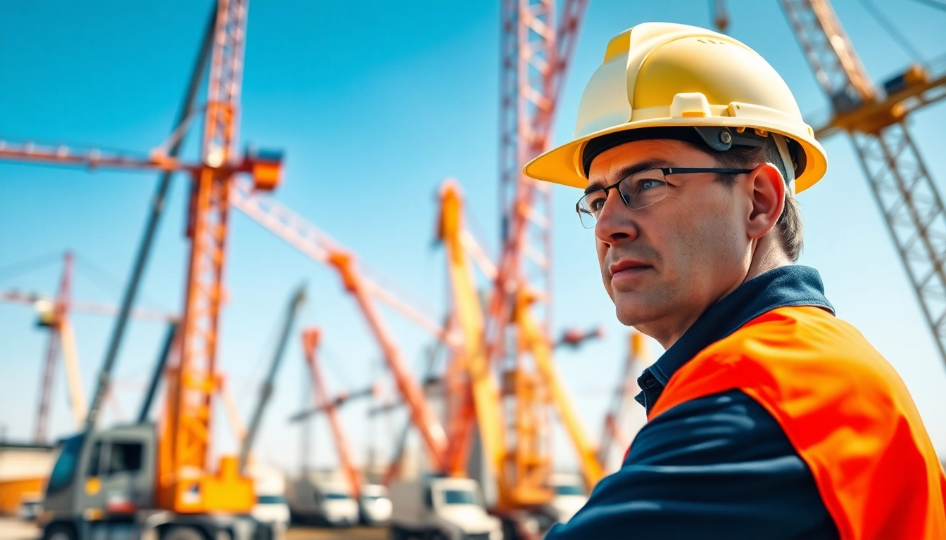 Gain insight into NVQ Level 4 Crane supervisor answers with a crane supervisor in action.