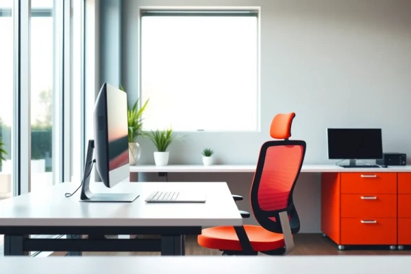 Optimaliseer je werkplekbeheer met een moderne kantoorinrichting en ergonomische meubels.