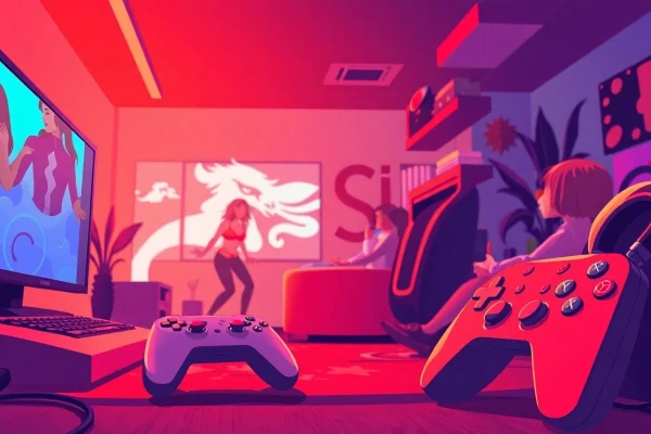 Experience thrilling game sex action in an engaging adult gaming environment with colorful visuals.