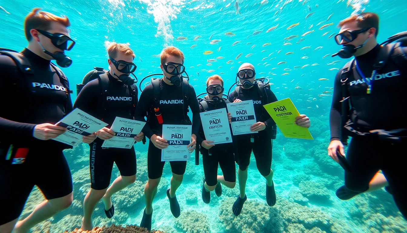 Experience PADI Certified dive shops in Belize with expert instructors and stunning underwater views.