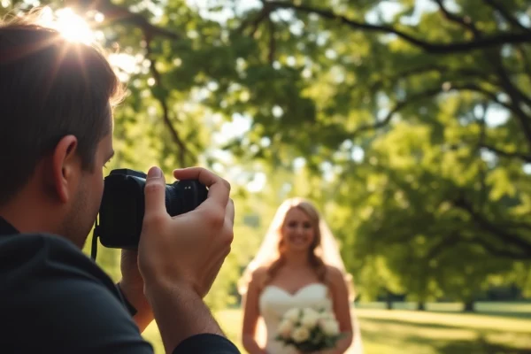 Tallahassee Photographer captures a joyful moment of a couple surrounded by nature.