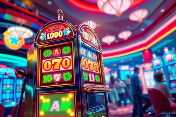 Memenangkan hadiah besar dengan Dumdum 4D slot di mesin slot yang menakjubkan di kasino.