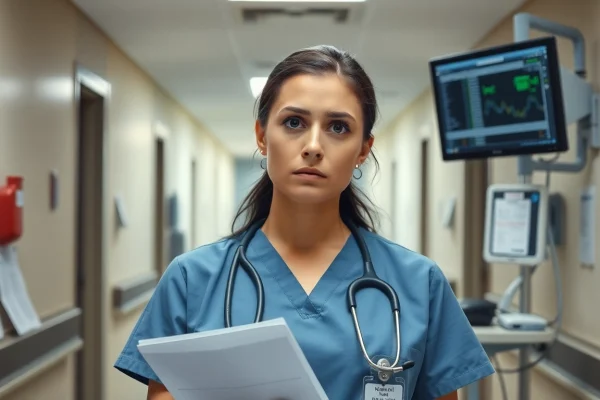 Understanding Problems with VDAP for Alabama Nurses: Key Insights and Implications Explore problems with VDAP for Alabama Nurses highlighting a nurse in distress surrounded by medical challenges.