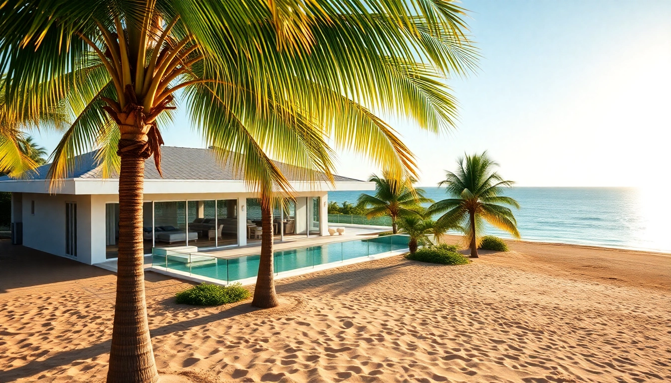 Explore stunning jamaica real estate featuring a modern villa by the Caribbean Sea.
