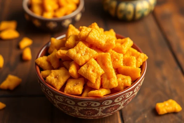 Discover the Authentic Taste of Bikaneri Bhujia – A Delicious Crunchy Snack Crunchy Bikaneri Bhujia served in a decorative bowl, showcasing its rich golden texture.