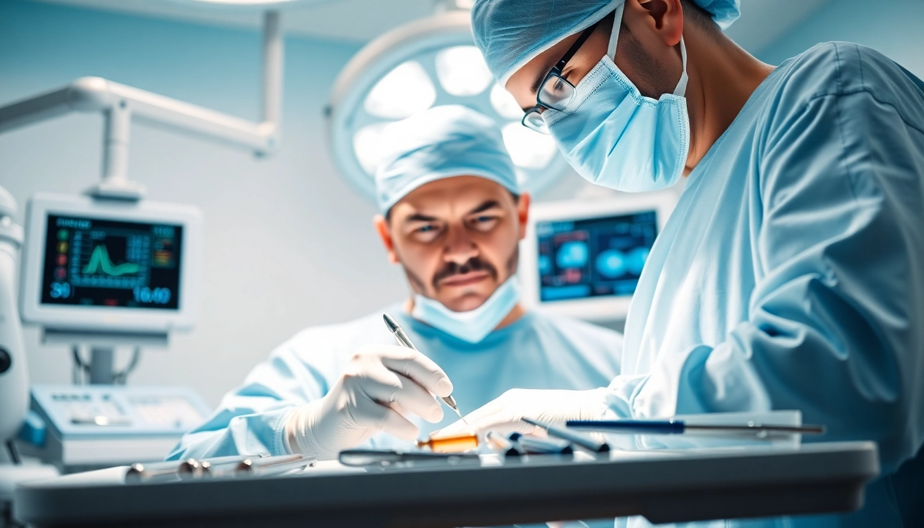 Optimale Handchirurgie Braunschweig durch erfahrene Fachärzte in einem modernen Operationssaal.